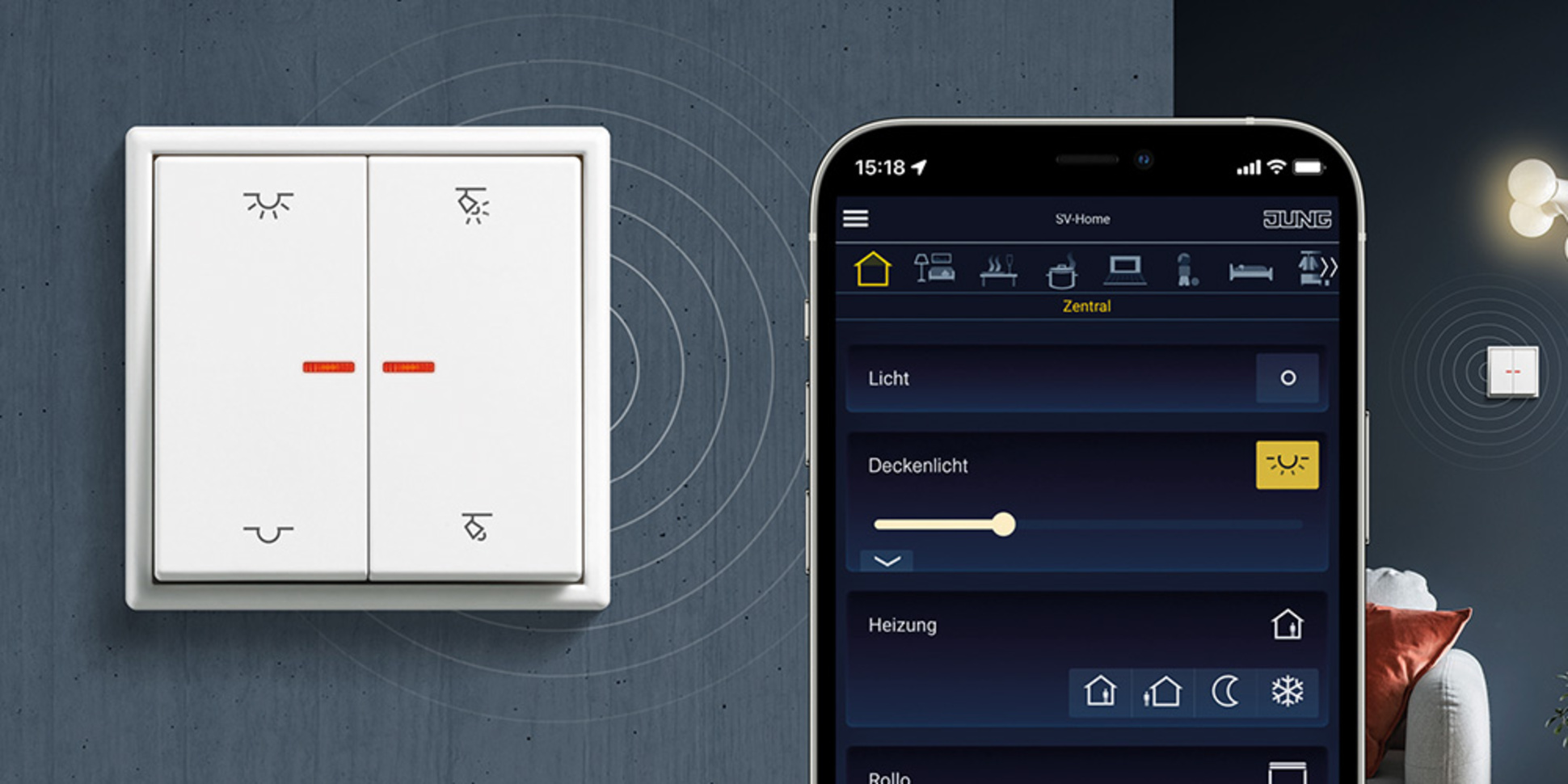 KNX RF Taster bei E-Works Nürnberg in Nürnberg